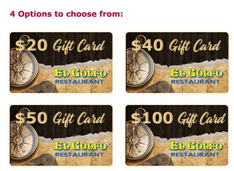 el golfo gift card.